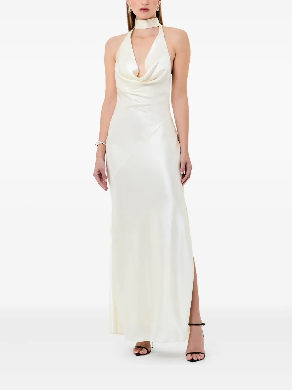 Nicholas cowl-neck maxi dress | Evening Dresses | Image 2