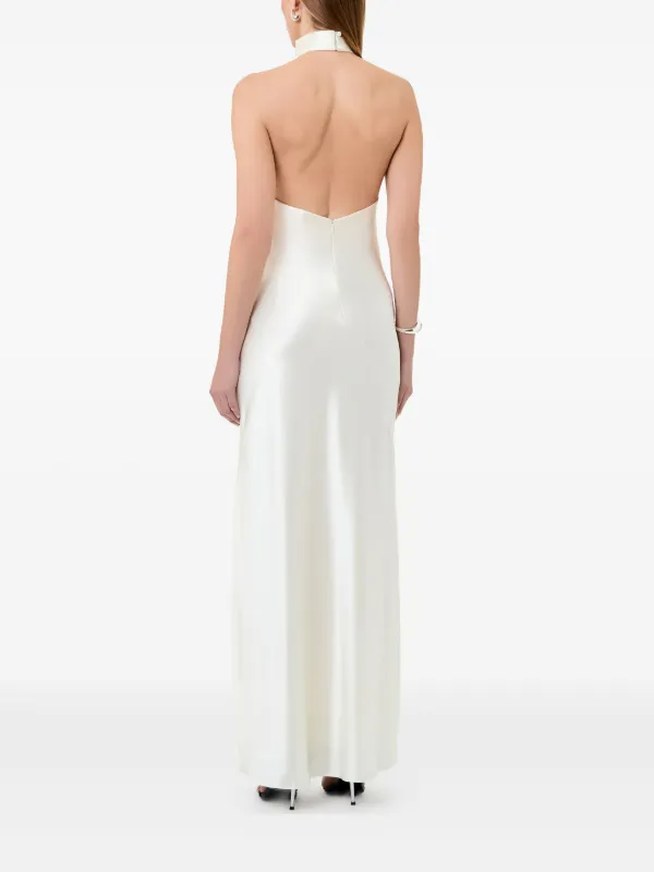 Nicholas cowl-neck Maxi Dress | Neutrals