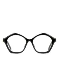 LOEWE geometric-frame glasses - Black