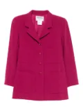 CHANEL Pre-Owned 1998 single-breasted jacket - Pink