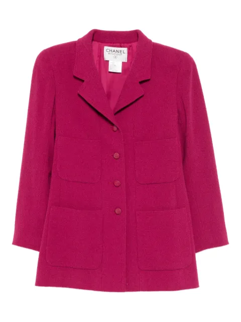 CHANEL Pre-Owned 1998 single-breasted jacket