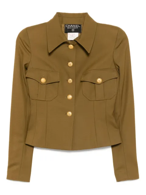 CHANEL Pre-Owned 1996 single-breasted jacket