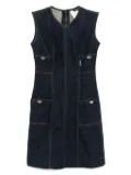 CHANEL Pre-Owned 1990-2000s sleeveless dress - Blue