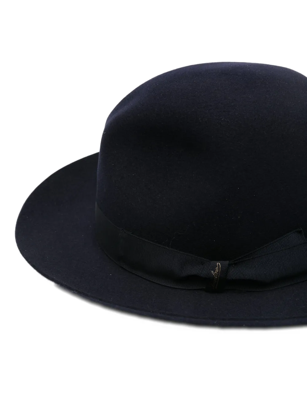 Borsalino Hoed met brede rand - Blauw