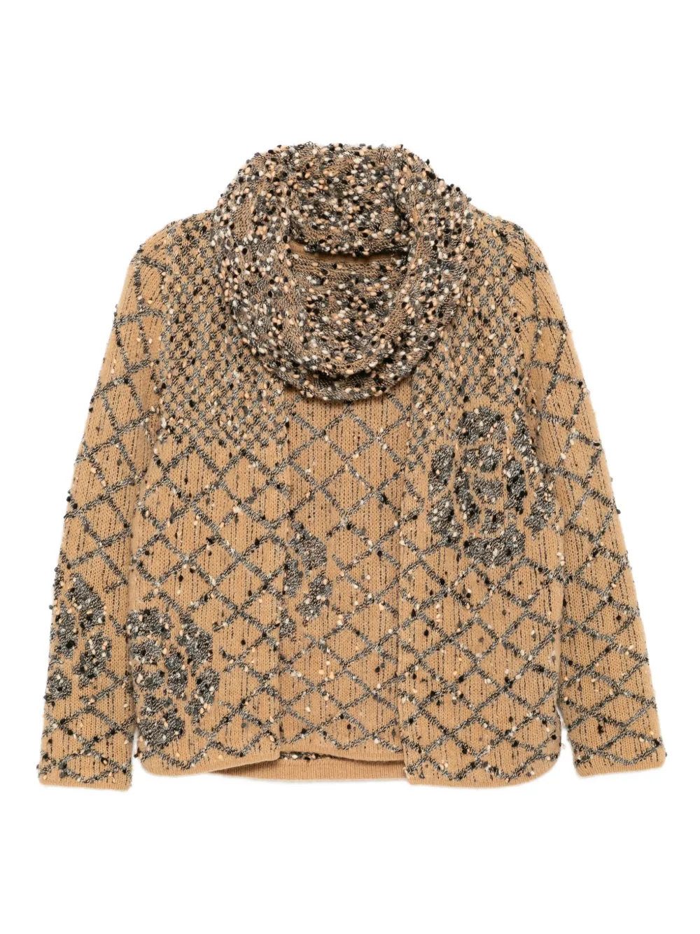 CHANEL Pre-Owned 1990-2000s Ensemble カーディガン ノースリーブトップ - ブラウン CHANEL Pre-Owned 1990-2000s Ensemble カーディガン ノースリーブトップ - ブラウン