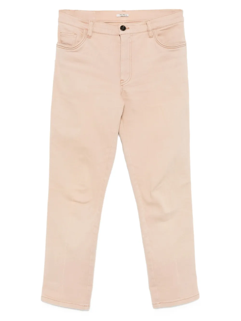 Miu Miu Pre-Owned 2017 long trousers | Neutrals | Image 1
