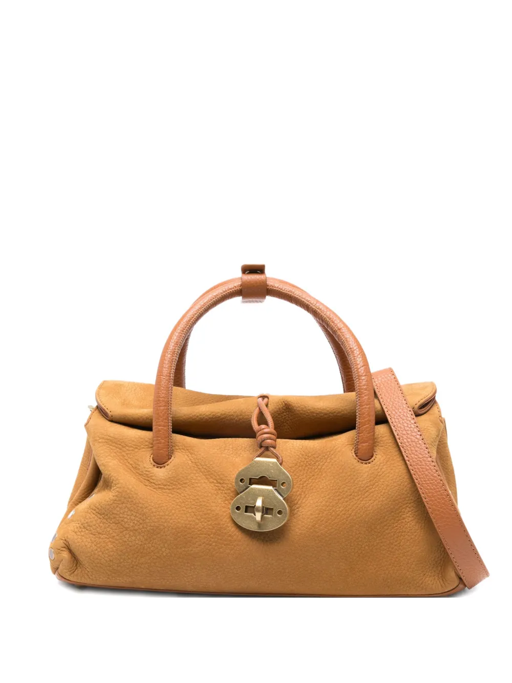 Zanellato Jones tote bag - Marrone