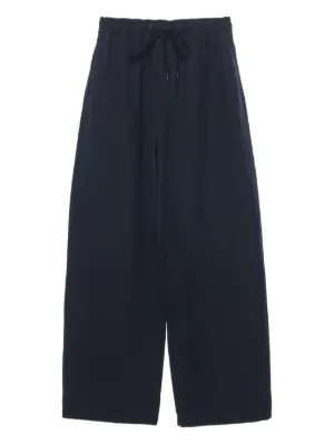 Studio Nicholson ハイウエスト ワイドパンツ | ブラック | FARFETCH JP