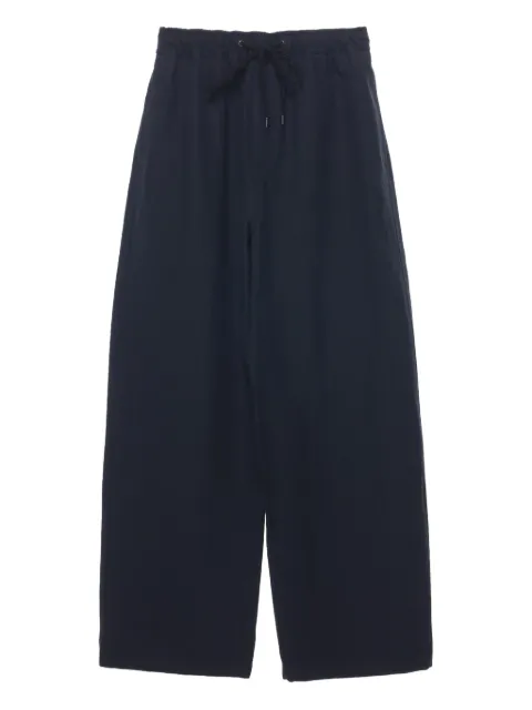 Studio Nicholson drawstring linen-blend trousers