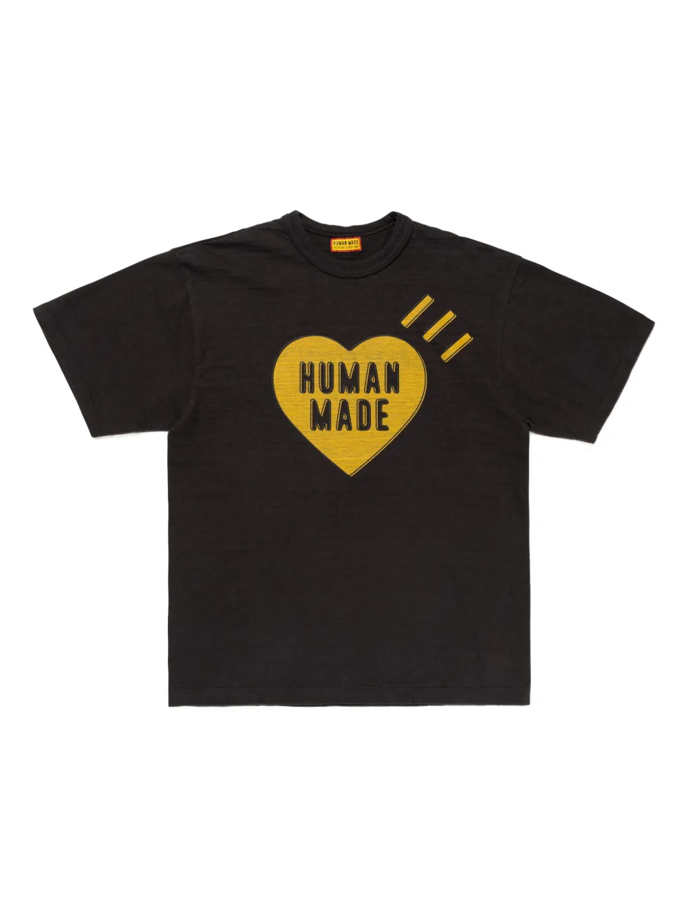 Human Made playera con logo de corazón | negro | Image 1
