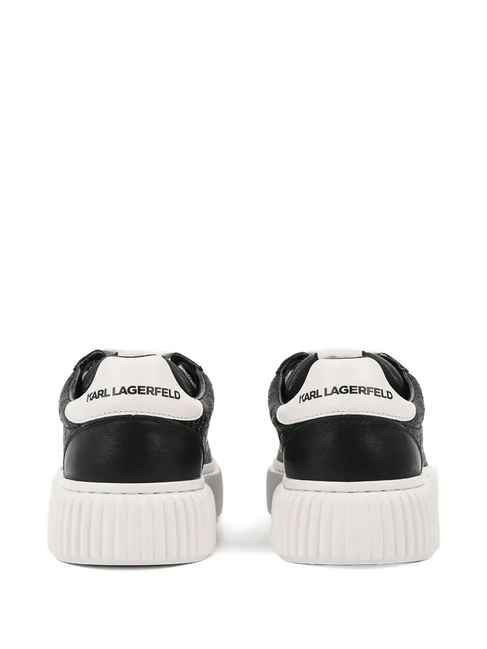 Karl Lagerfeld logo-detail platform sneakers Black