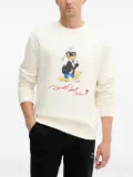 Karl Lagerfeld x Disney Donald Duck crew neck sweatshirt - White
