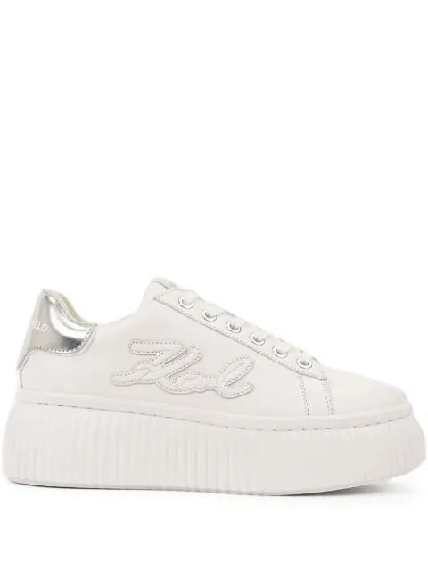 Karl Lagerfeld logo-patch sneakers