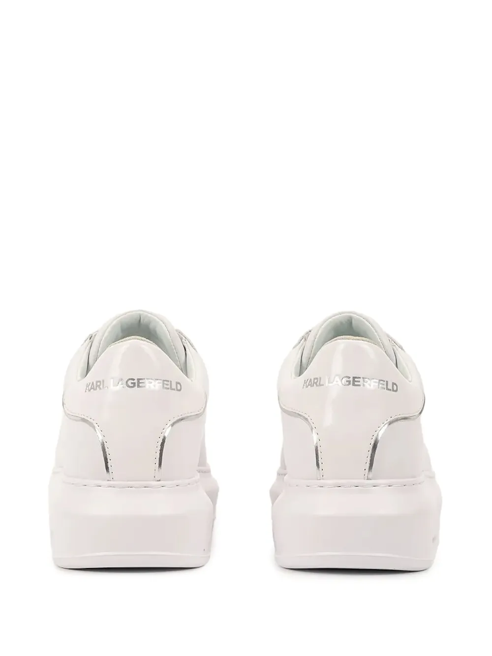 Karl Lagerfeld rhinestone-embellished low-top sneakers White