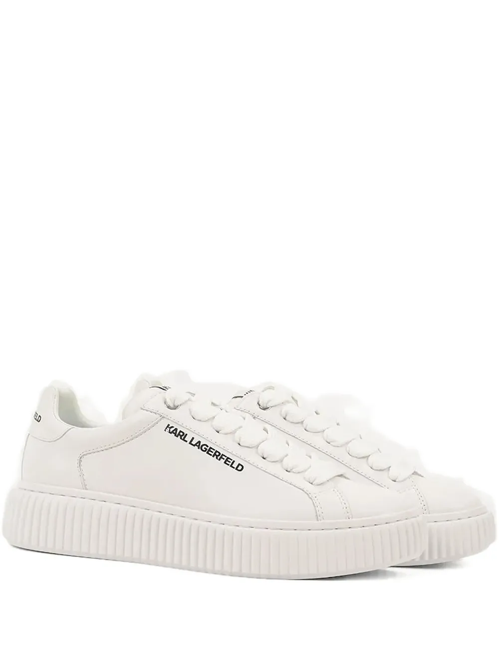 Karl Lagerfeld Sneakers met logo Wit