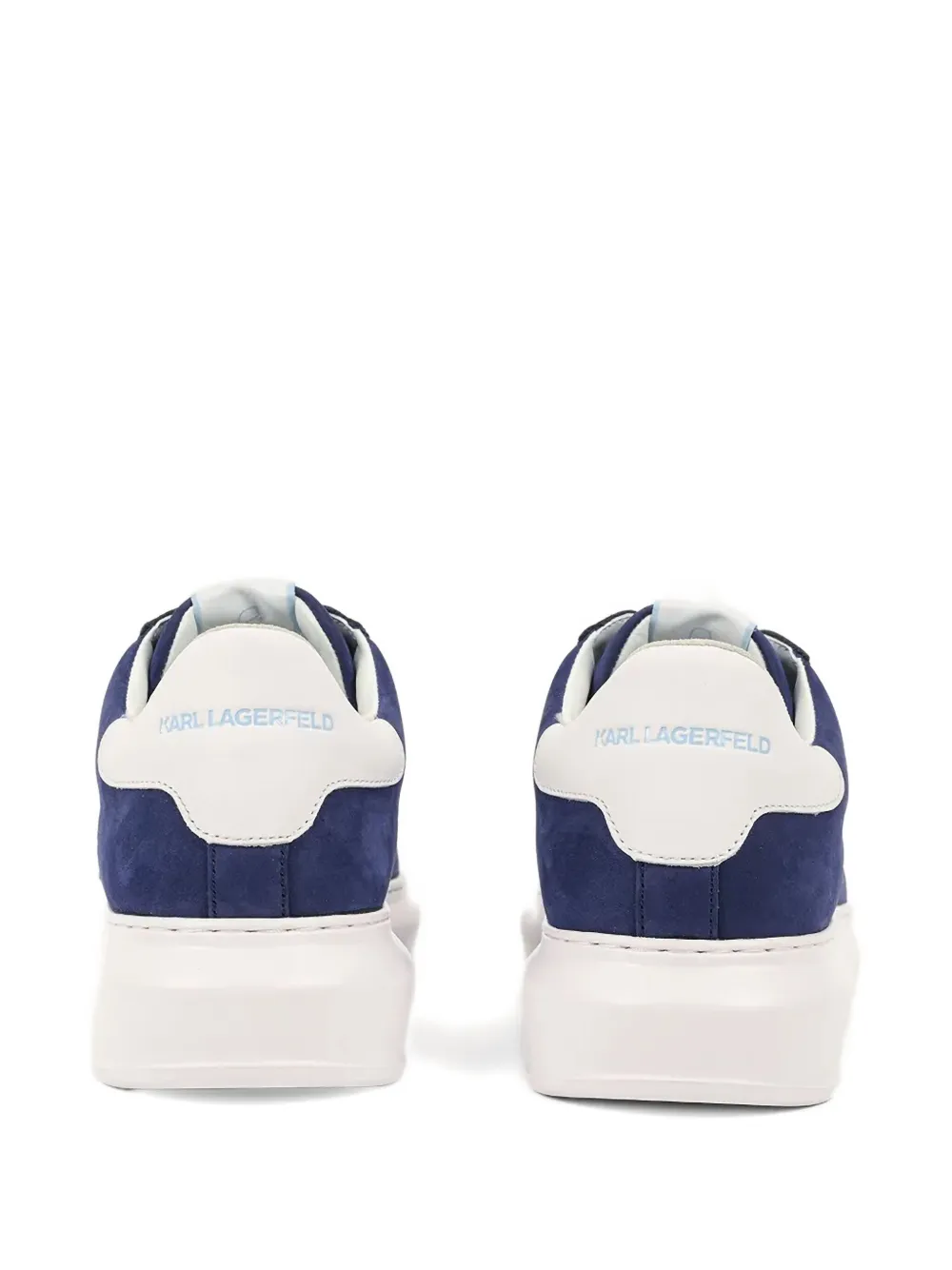 Karl Lagerfeld logo-print sneakers Blue