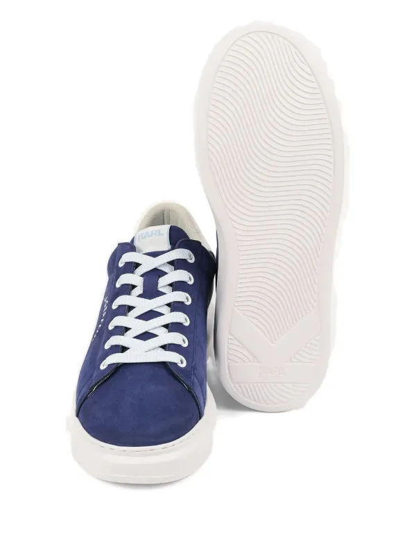 Karl Lagerfeld ブローチ 青系 ANAKAPRI AUTOGRAPH DENIM SNEAKERS | Sodalite Blue | Women | KARL
