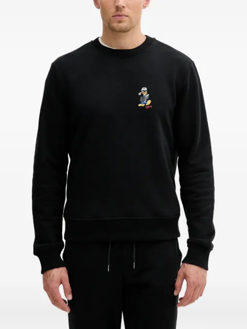 Karl Lagerfeld x Disney Donald Duck embroidered K logo sweatshirt