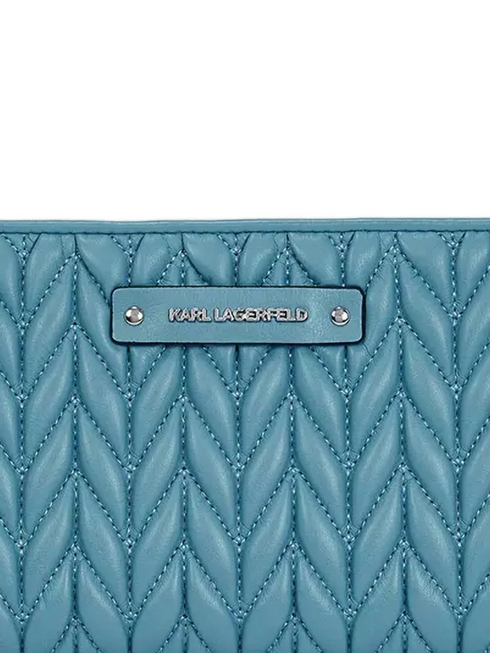 Karl Lagerfeld Gewatteerde crossbodytas Blauw