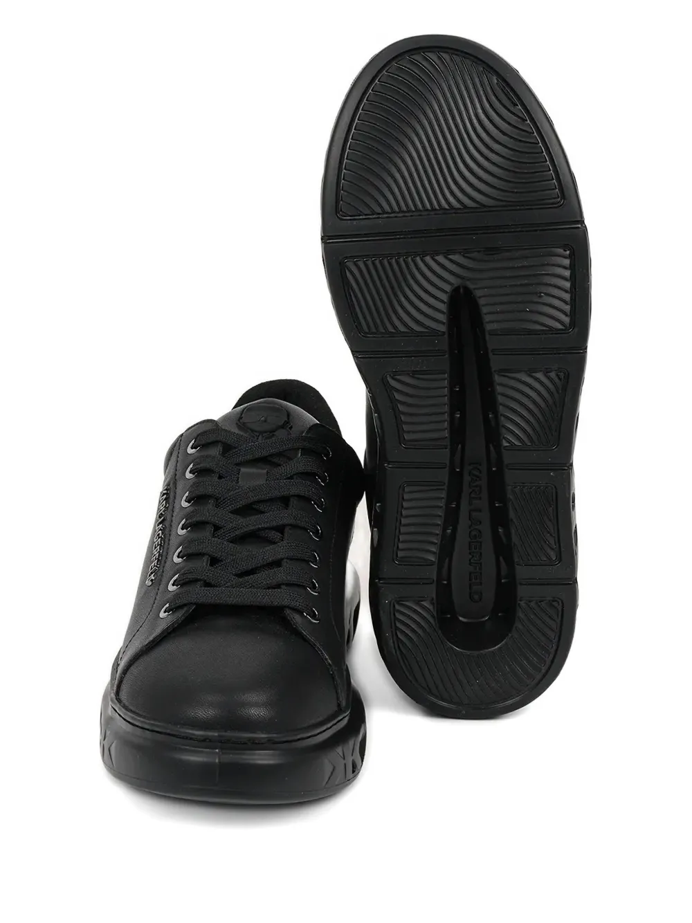 Karl Lagerfeld lace-up sneakers Black