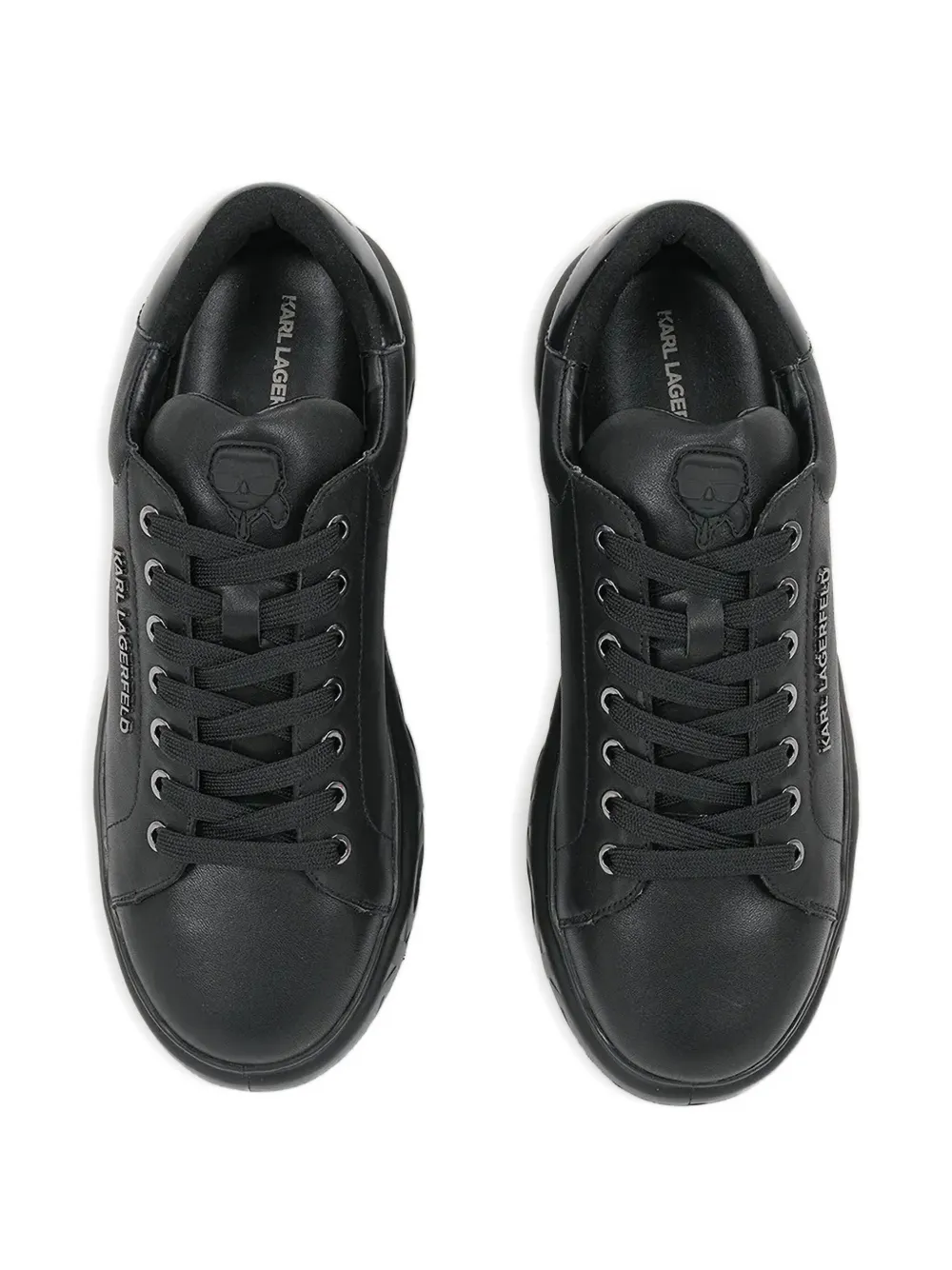 Karl Lagerfeld lace-up sneakers Black