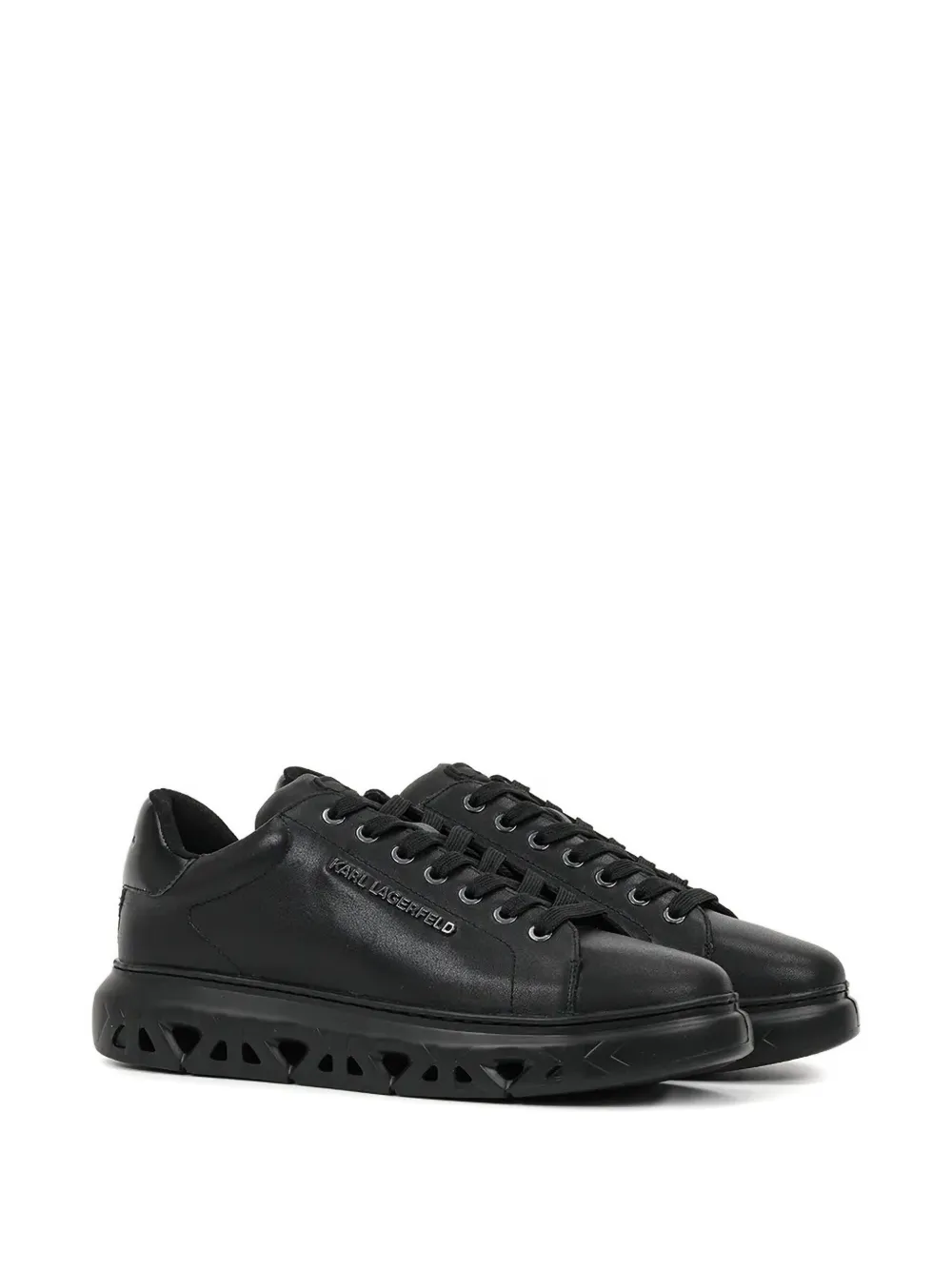 Karl Lagerfeld lace-up sneakers Black