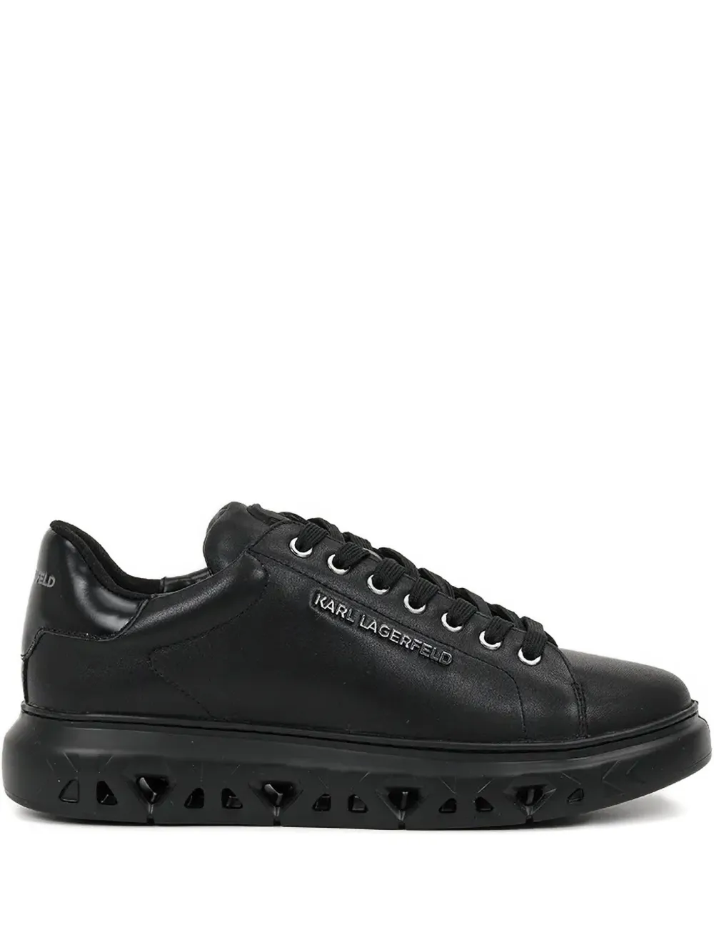 Karl Lagerfeld lace-up sneakers Black