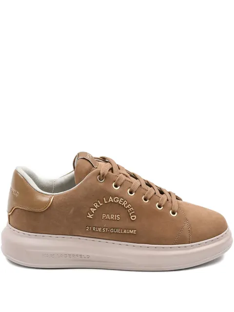 Karl Lagerfeld logo-detail platform sneakers