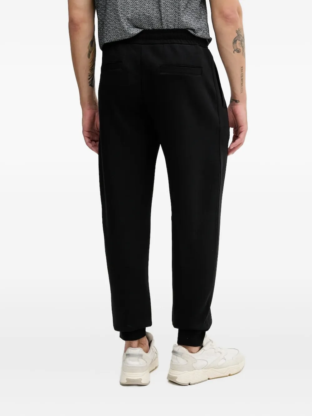Armani Exchange Trainingsbroek met logo-detail - Zwart