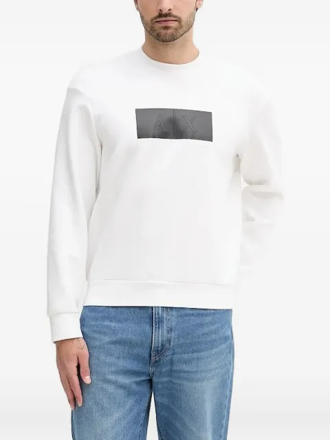 Armani Exchange logo-motif sweatshirt