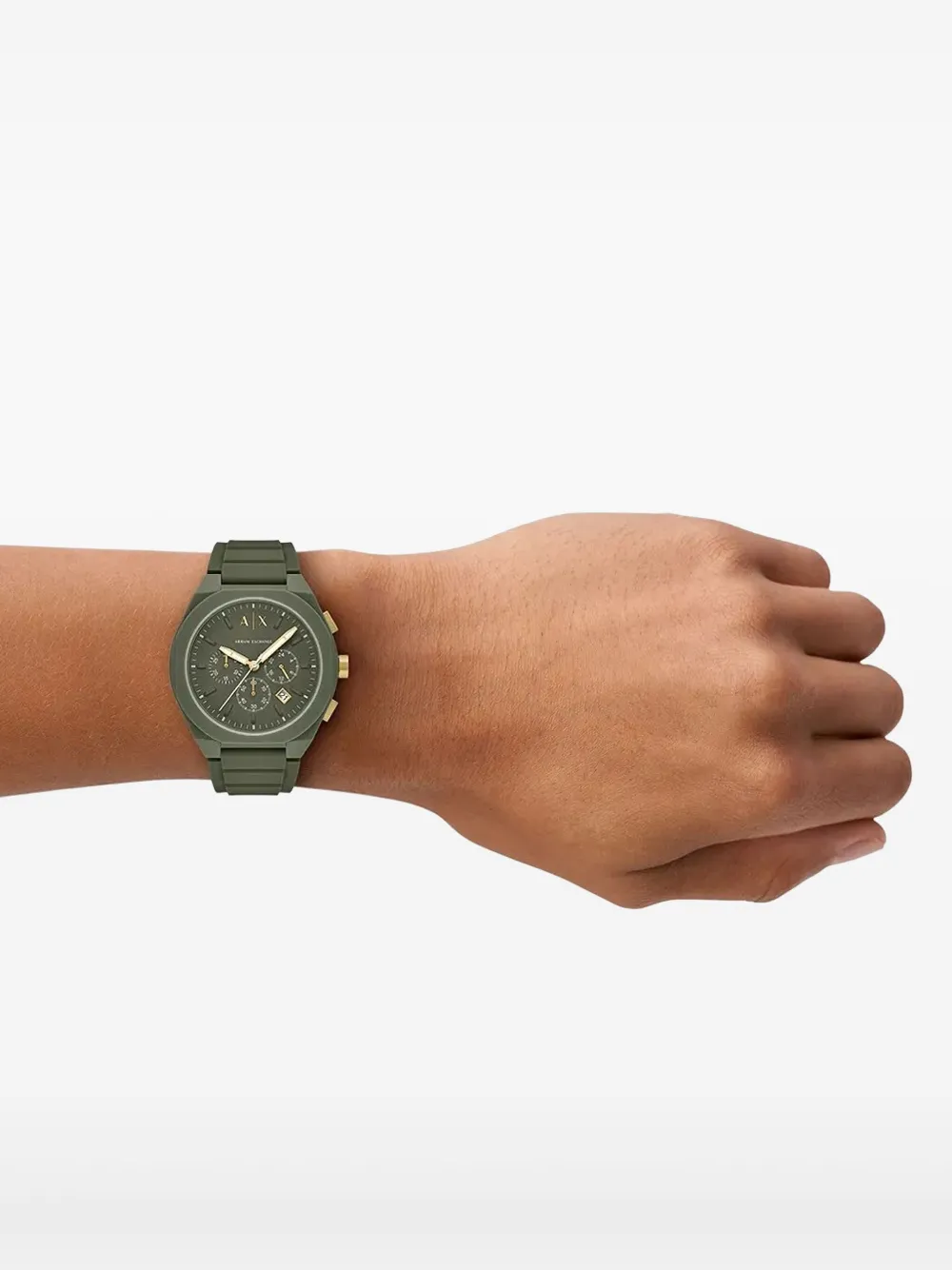 Armani Exchange Chronograph 44 mm - Groen