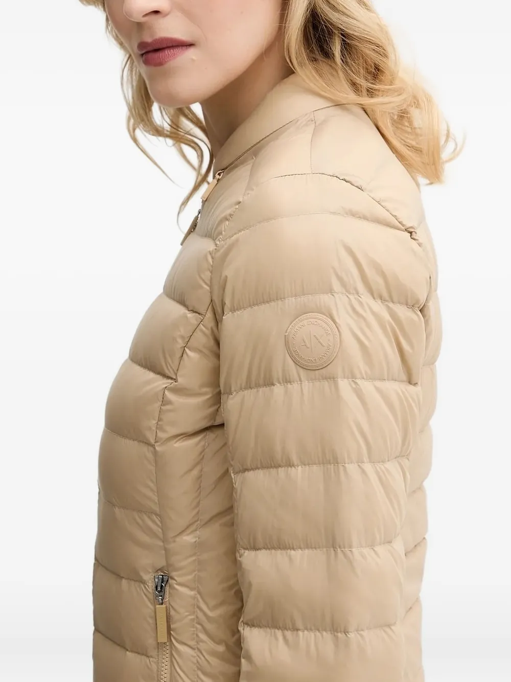 Armani Exchange Jack met capuchon Beige