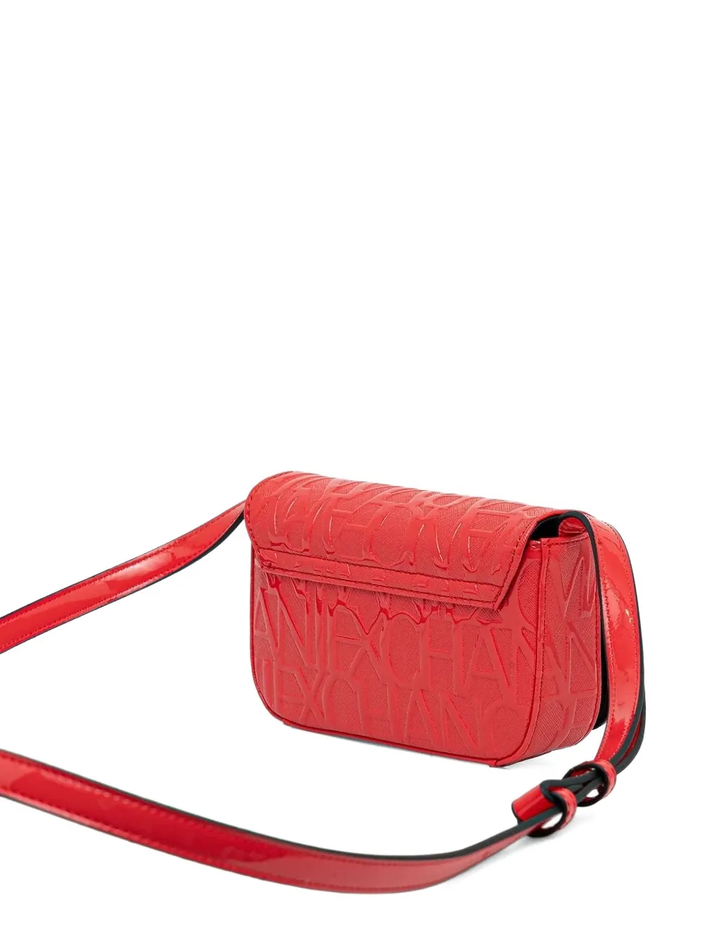 Armani Exchange Crossbodytas met logo Rood