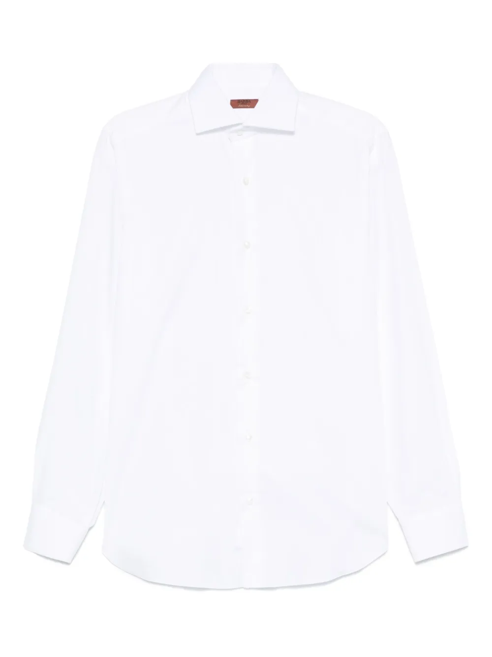 Barba 长袖棉衬衫 | 白色 | Image 1