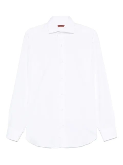 Barba long-sleeve cotton shirt