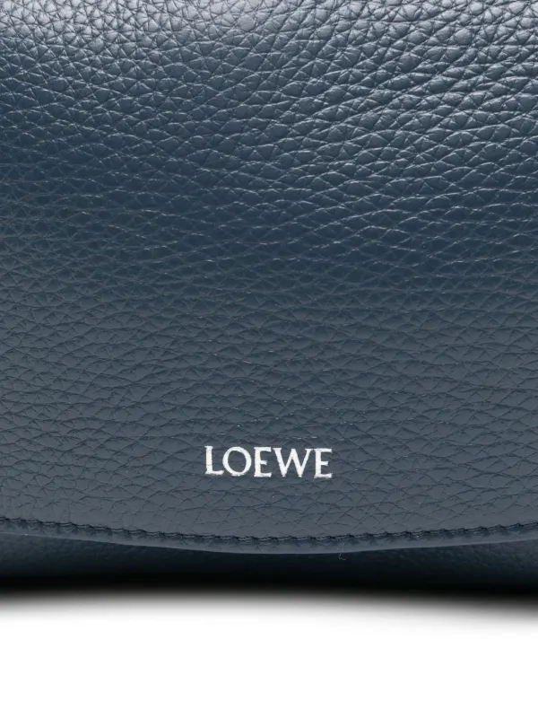 LOEWE Leather Shoulder Bag | Blue | FARFETCH