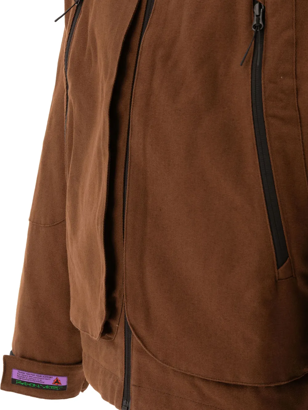 Rayon Vert Relaxed Fit Nautilus Jacket For Men In Brown