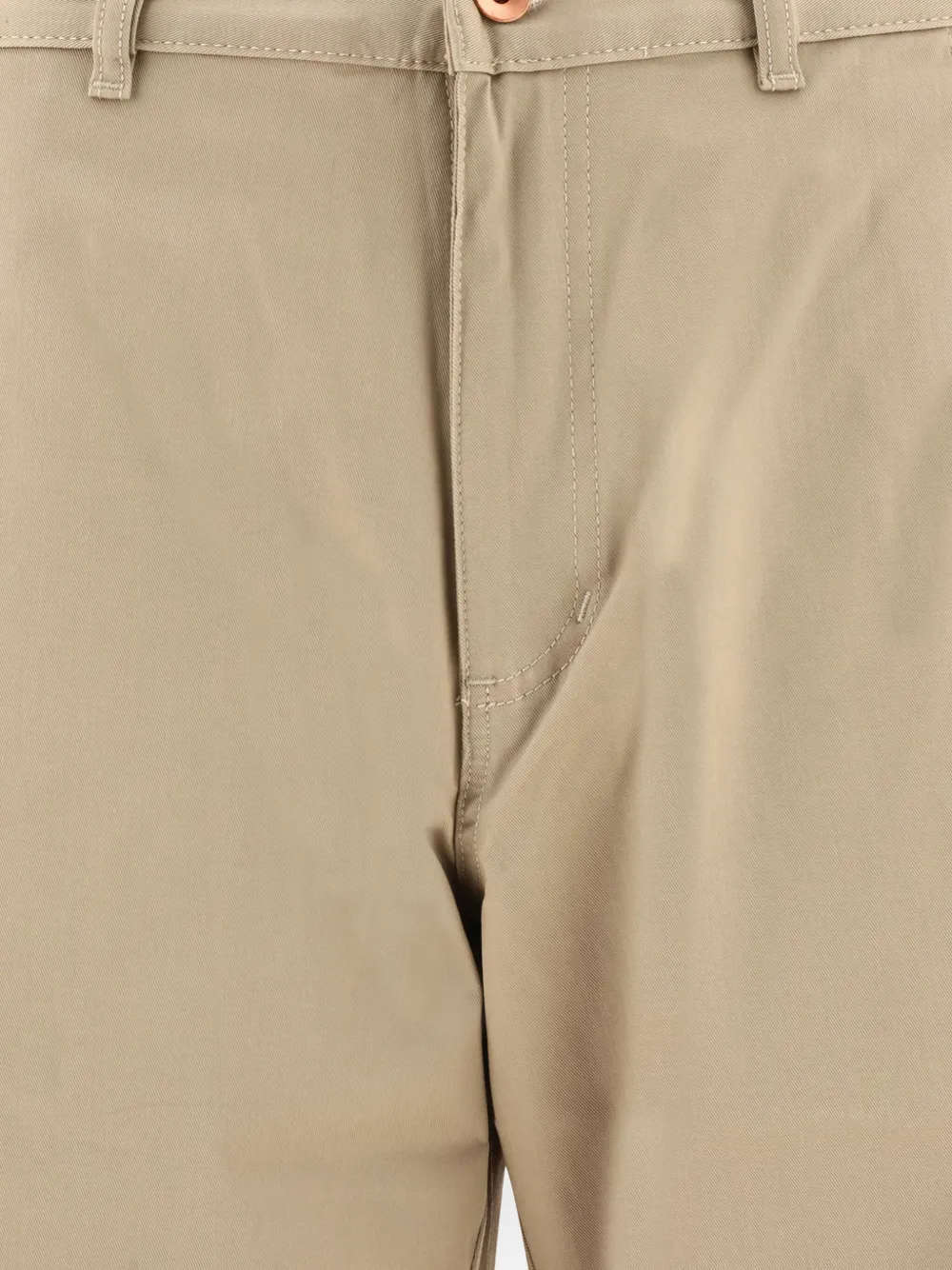 Andblue Cotton-blend Trousers In Brown