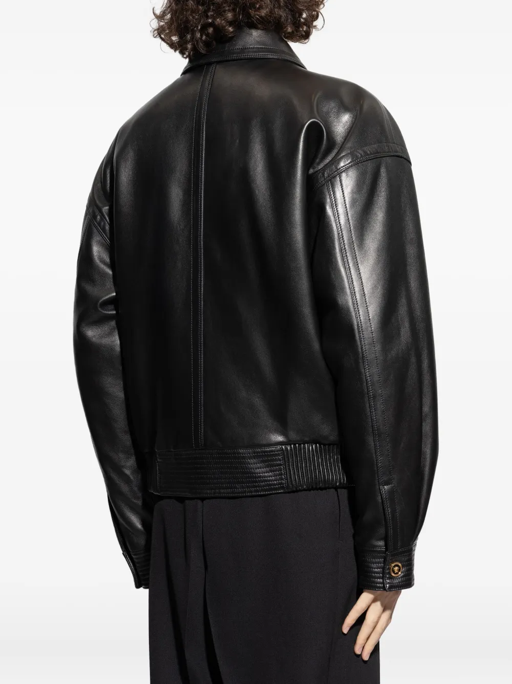 Versace Jack met klepzakken Zwart