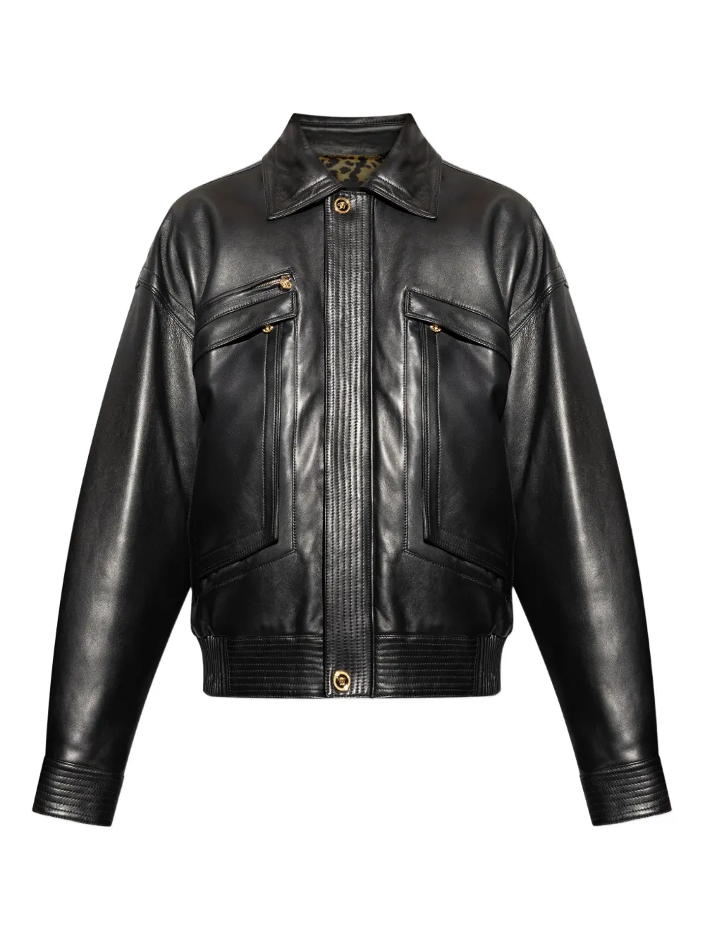Versace Jack met klepzakken Zwart