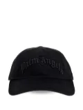 Palm Angels logo-embroidered baseball cap - Black
