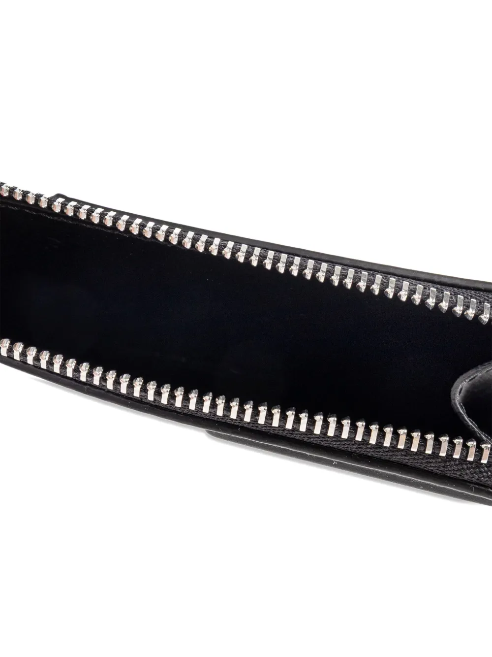 Loewe Embossed-logo Zip-around Wallet In Black