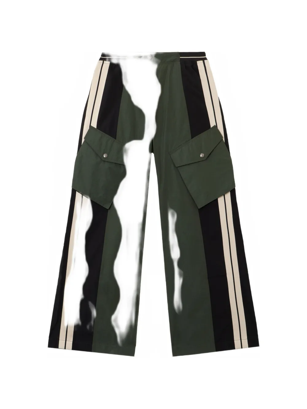 Palm Angels Straight broek met zak Groen