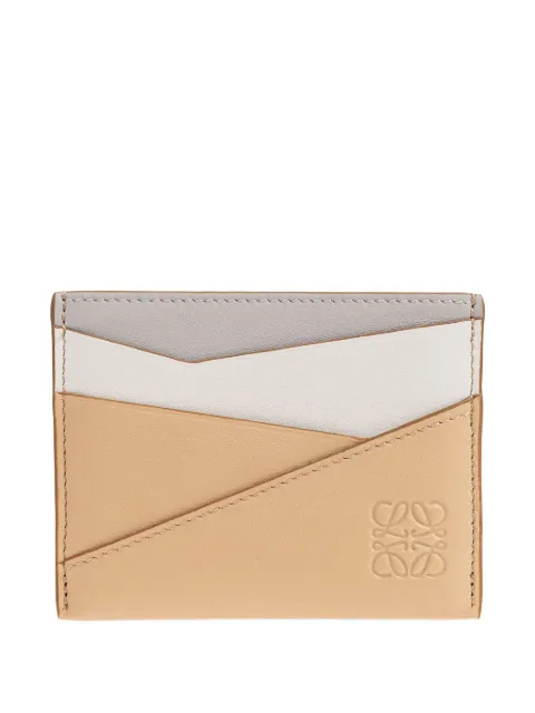 LOEWE Puzzle leather panelled wallet