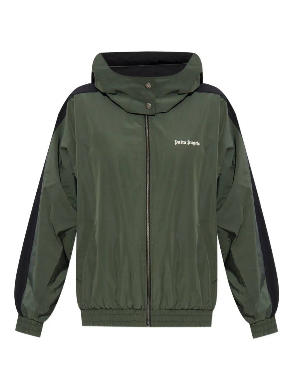 Palm Angels hooded jacket Groen