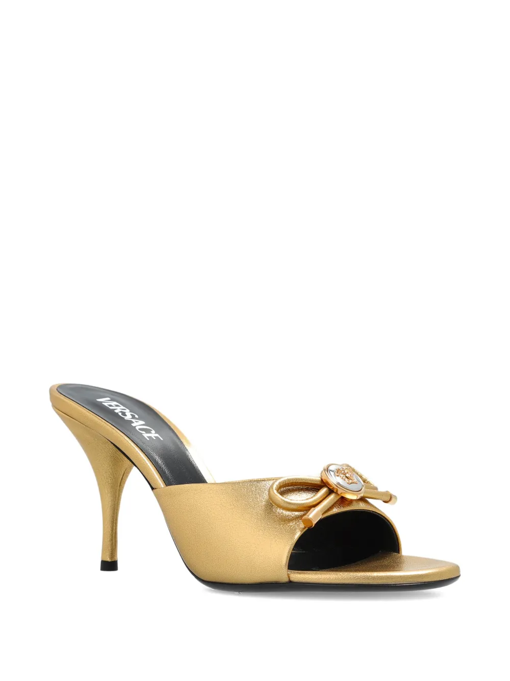 Versace 70mm bow-detail sandals | Heeled Sandals | Image 2