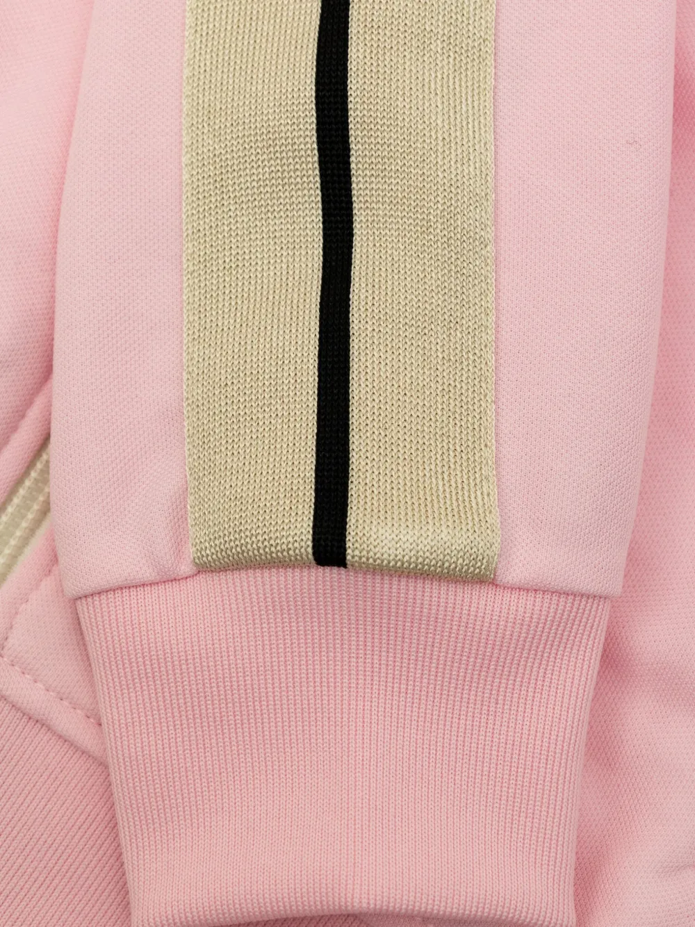 Palm Angels Kids side-stripe bomber jacket Roze