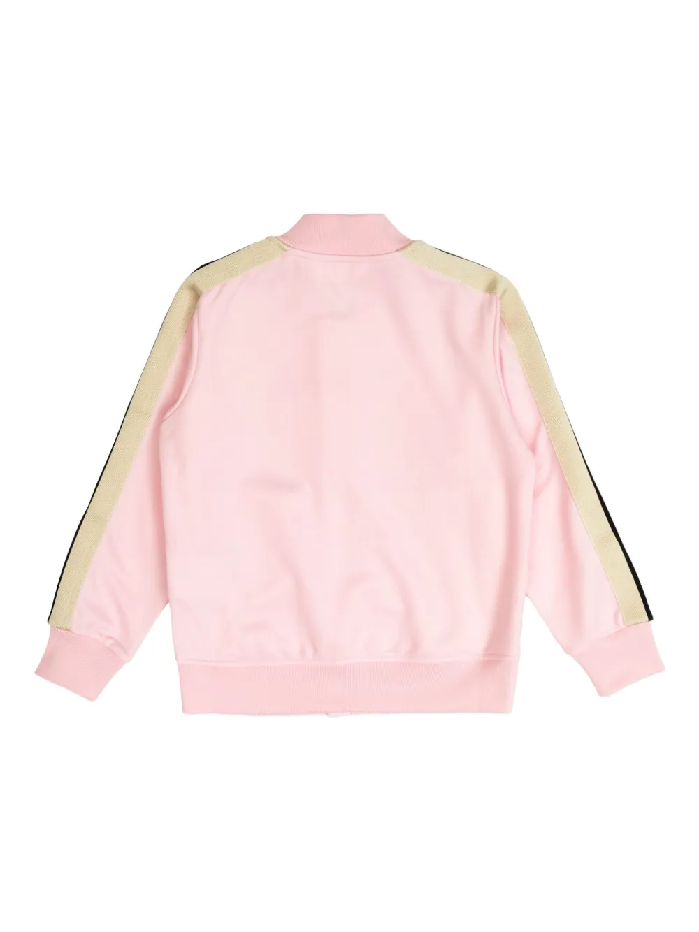 Palm Angels Kids side-stripe bomber jacket Roze
