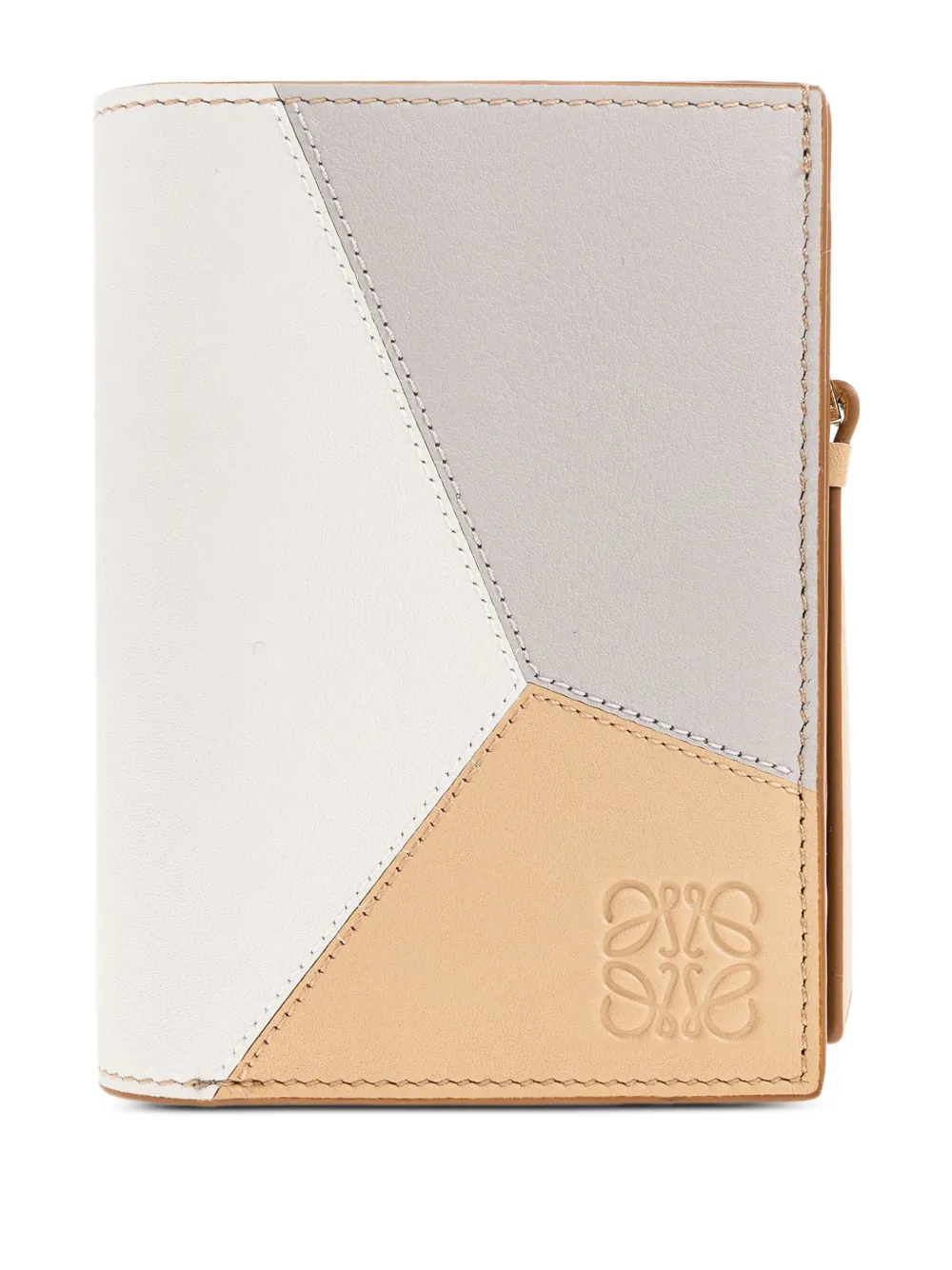 Puzzle leather wallet