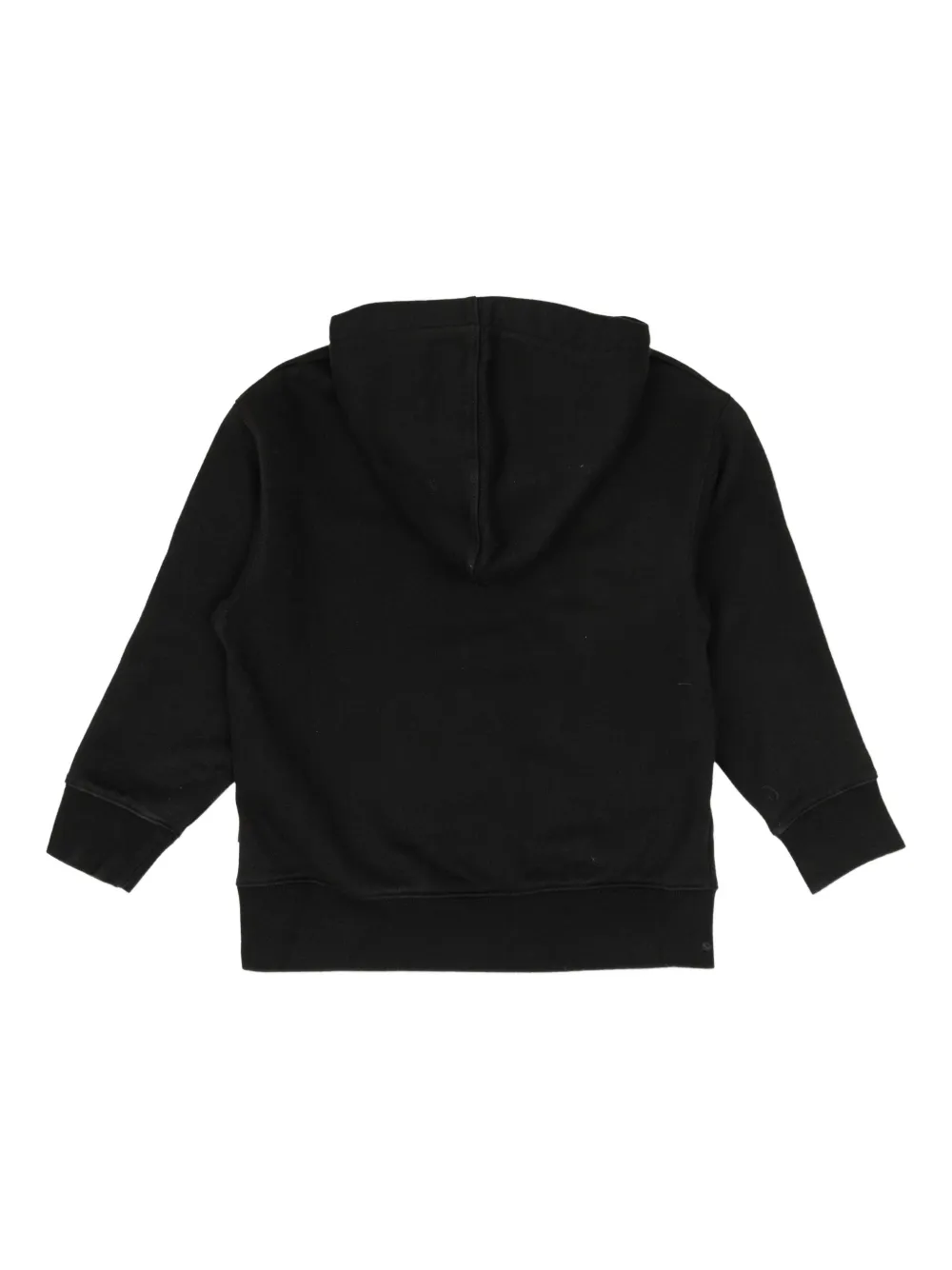 Palm Angels Kids logo-print hoodie Zwart